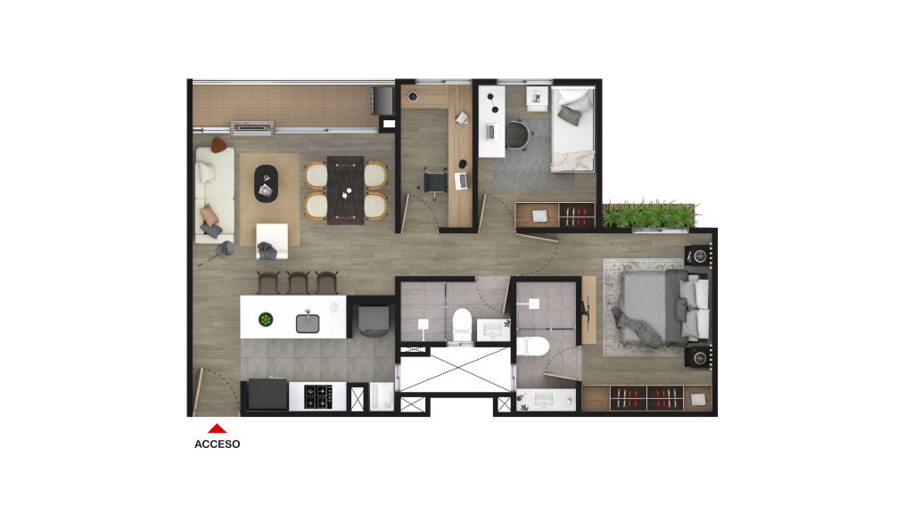 Apartamentos-en-Cajica-Milla-Dorada-68,03-m